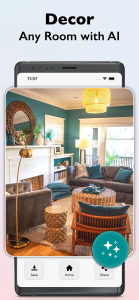 اسکرین شات 5 برنامه AI Interior Design Home Decor