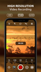اسکرین شات 2 برنامه ProCam X - Lite :HD Camera Pro