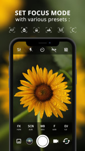 اسکرین شات 3 برنامه ProCam X - Lite :HD Camera Pro