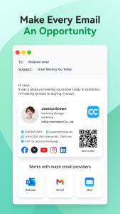 اسکرین شات 6 برنامه CamCard AI Scanner, Transcribe