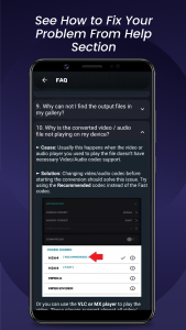اسکرین شات 8 برنامه Video to MP3 Converter Cutter