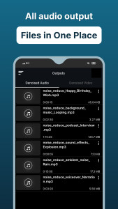 اسکرین شات 6 برنامه Audio Video Noise Reducer AI