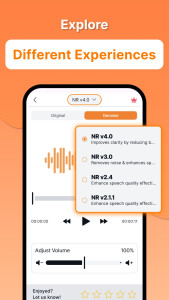 اسکرین شات 3 برنامه Boost Audio Voice Reduce Noise