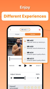 اسکرین شات 4 برنامه Boost Audio Voice Reduce Noise