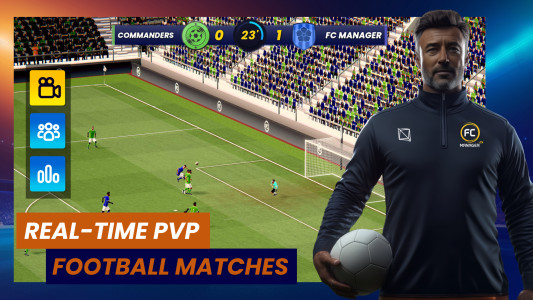 اسکرین شات 1 بازی FC Manager 26 - Football Game