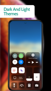 اسکرین شات 4 برنامه IOS Control Center - IOS Panel