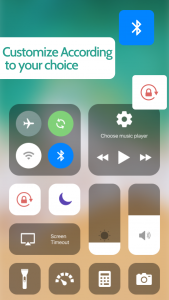 اسکرین شات 2 برنامه IOS Control Center - IOS Panel