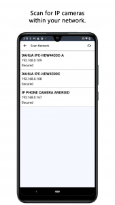 اسکرین شات 3 برنامه IP Camera Monitor