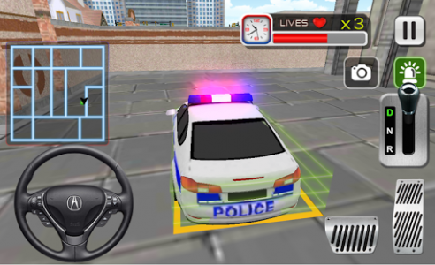 اسکرین شات 5 بازی Police Car Driver