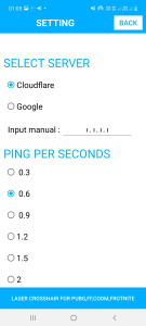 اسکرین شات 8 برنامه ‏کاهش تحریم و سرعت پینگ