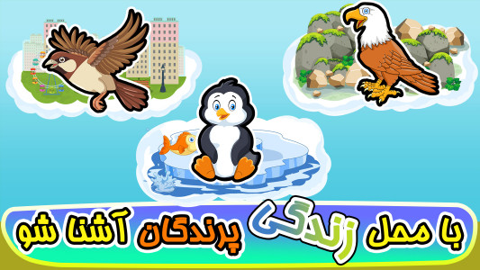 اسکرین شات 13 بازی ‏‏‏‏‏‏‏‏بازی های کودک۴: پرندگان