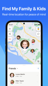 اسکرین شات 1 برنامه iSharing: GPS Location Tracker