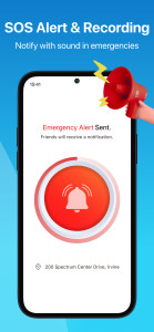 اسکرین شات 3 برنامه iSharing: GPS Location Tracker