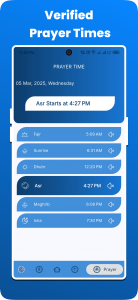 اسکرین شات 3 برنامه Qibla Finder Compass & Prayer