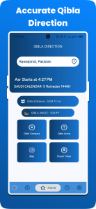 اسکرین شات 4 برنامه Qibla Finder Compass & Prayer