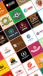 اسکرین شات 2 برنامه Logo Maker Logo Design Creator