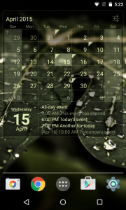 اسکرین شات 3 برنامه Calendar Widget Month + Agenda