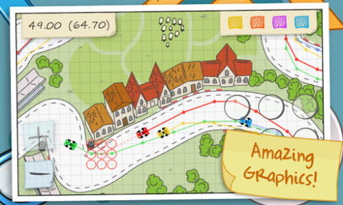 اسکرین شات 4 بازی Paper Racing