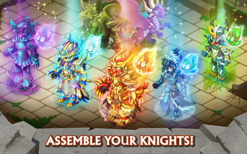 اسکرین شات 3 بازی Knights & Dragons Action RPG