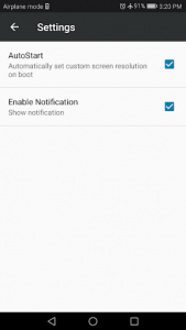 اسکرین شات 6 برنامه Screen Resolution Changer: Display Size & Density