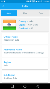 اسکرین شات 5 برنامه Offline World Map