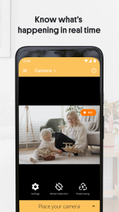 اسکرین شات 2 برنامه AlfredCamera Home Security app