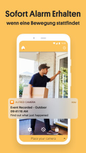 اسکرین شات 4 برنامه Alfred: Videoüberwachung