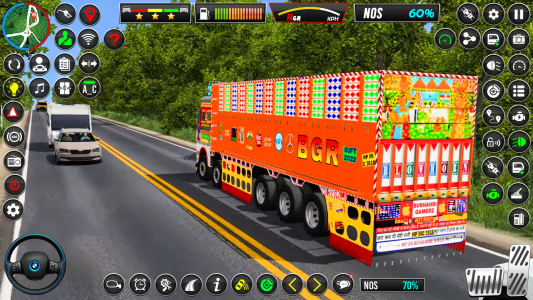 اسکرین شات 2 بازی Cargo Truck Sim: Truck Games