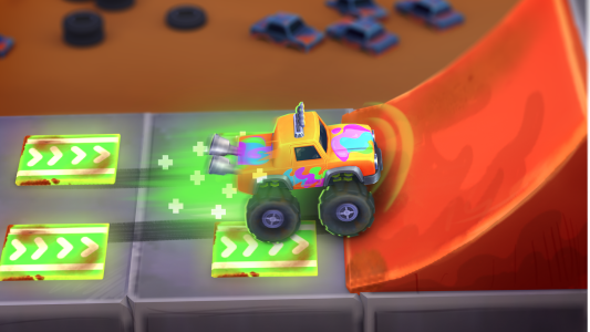 اسکرین شات 2 بازی Monster Truck Games for Kids