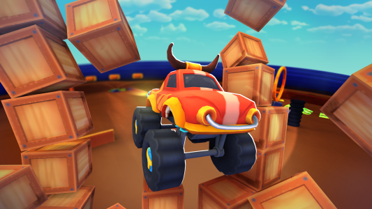 اسکرین شات 7 بازی Monster Truck Games for Kids