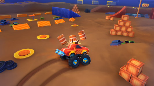 اسکرین شات 4 بازی Monster Truck Games for Kids