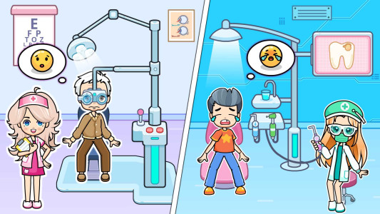 اسکرین شات 5 بازی My Hospital Town Doctor Games