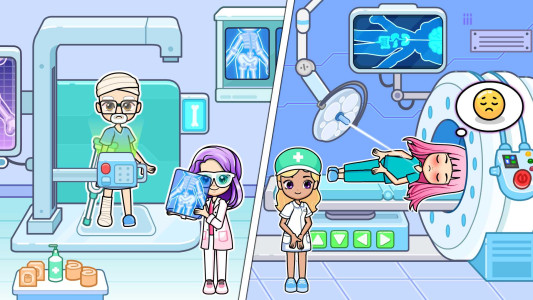 اسکرین شات 7 بازی My Hospital Town Doctor Games