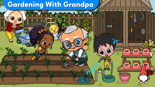 اسکرین شات 5 بازی Tizi Town Grandparent's House