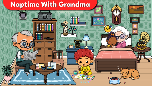 اسکرین شات 8 بازی Tizi Town Grandparent's House