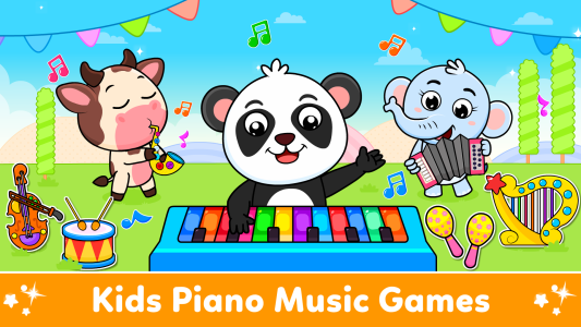 اسکرین شات 1 بازی Baby Piano Kids Music Games