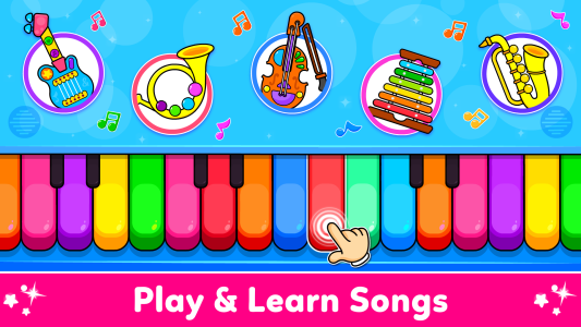 اسکرین شات 5 بازی Baby Piano Kids Music Games