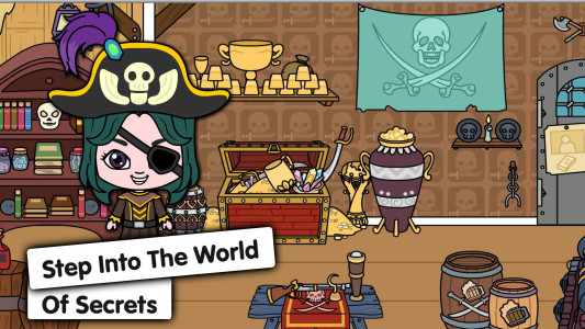 اسکرین شات 4 بازی My Pirate Town: Treasure Games