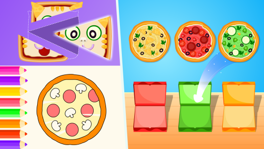اسکرین شات 4 بازی Pizza Maker and Baking Games