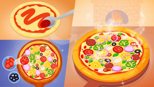 اسکرین شات 6 بازی Pizza Maker and Baking Games