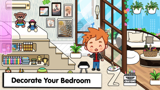 اسکرین شات 3 بازی Tizi Princess Home Design Game