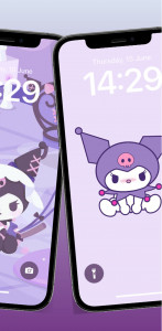 اسکرین شات 3 برنامه Kuromi Wallpaper HD 4K