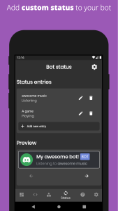 اسکرین شات 5 برنامه Bot Designer For Discord