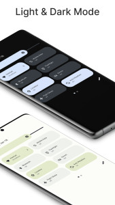 اسکرین شات 4 برنامه Controls Android 14 Style