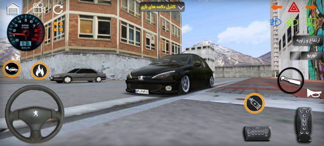 اسکرین شات 8 بازی ‏ماشین بازی پژو 206