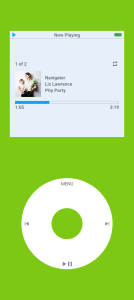 اسکرین شات 4 برنامه retroPod: ClickWheel Music App