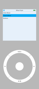اسکرین شات 5 برنامه retroPod: ClickWheel Music App