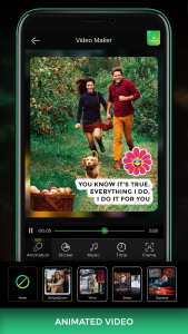 اسکرین شات 6 برنامه Song Video Maker - Photo Video