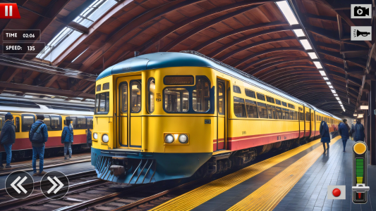 اسکرین شات 1 بازی Train Games 3d Train Driving