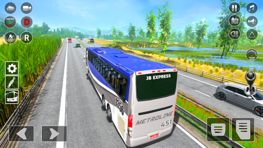 اسکرین شات 1 بازی Bus Game Offline Driving Games